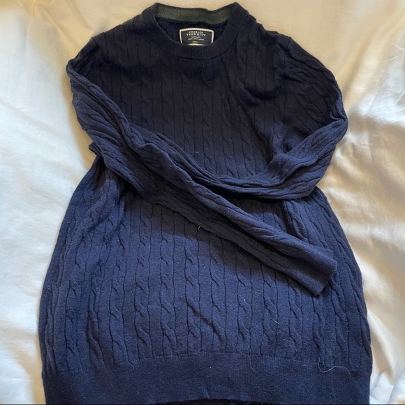 Charles Tyrwhitt Wool CableKnit Sweated - Picture 3 of 4